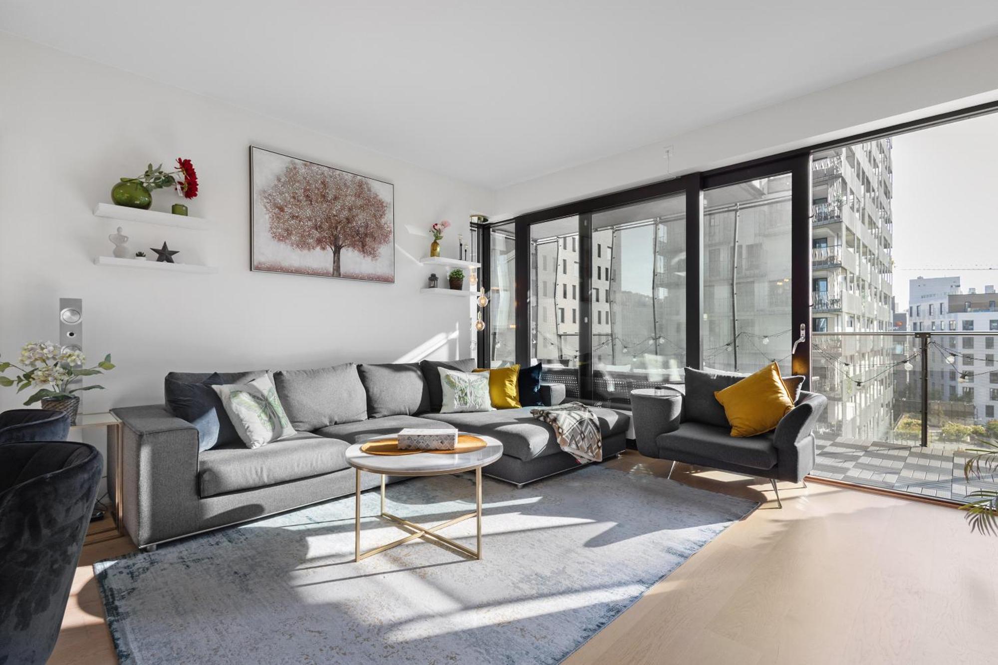 Spacious Modern 2Br Apartment At Central Oslo Barcode Eksteriør billede