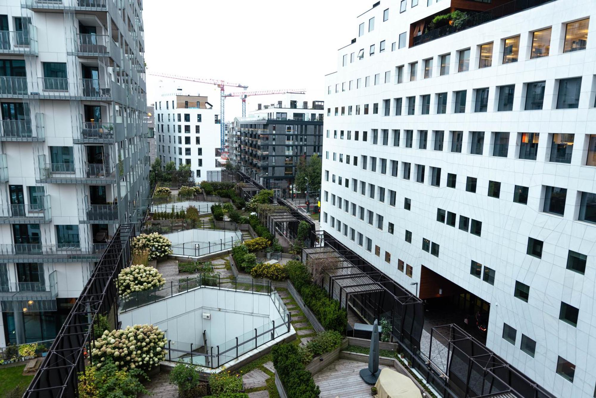 Spacious Modern 2Br Apartment At Central Oslo Barcode Eksteriør billede